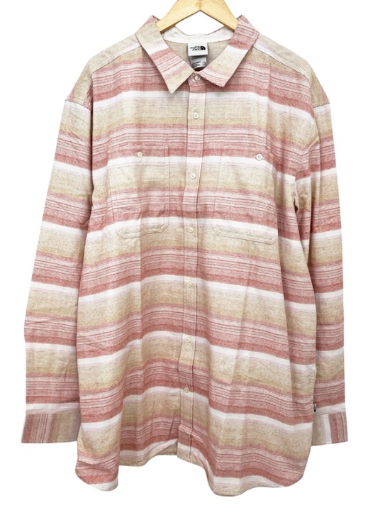 The North Face Other - The North Face Men's Flannel Shirt 3XL Shadow Stripe NWT